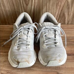 Pre-owned On Cloudflyer 5 wolf Men's Light Gray On Running Sneakers